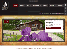 Tablet Screenshot of gardenlakeresort.com
